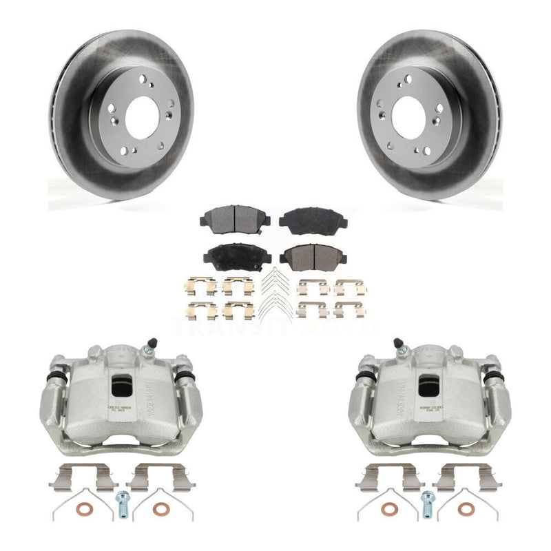 Transit Auto KCG-100678T Disc Brake Kit for 2012-2015 Acura ILX, Honda Civic - Front product image