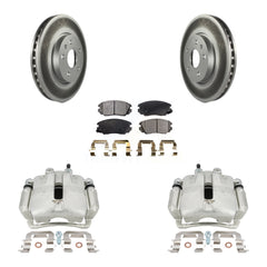 Transit Auto KCG-100680P Disc Brake Kit for 2010-2020 Chevrolet Equinox, Chevrolet Impala, Chevrolet Malibu & more - Front product image