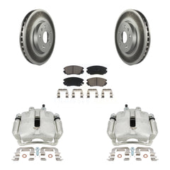 Transit Auto KCG-100681C Disc Brake Kit for 2010-2020 Chevrolet Equinox, Chevrolet Impala, Chevrolet Malibu & more - Front product image