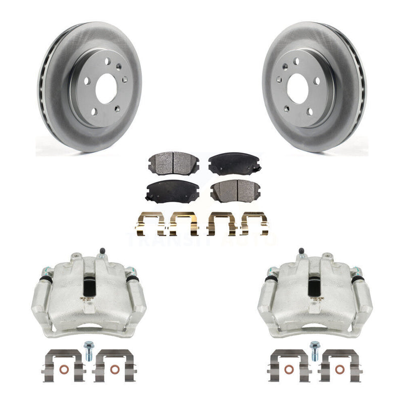 Transit Auto KCG-100682P Disc Brake Kit for 2011-2017 Chevrolet Malibu Limited, Chevrolet Malibu, Buick LaCrosse & more - Front product image