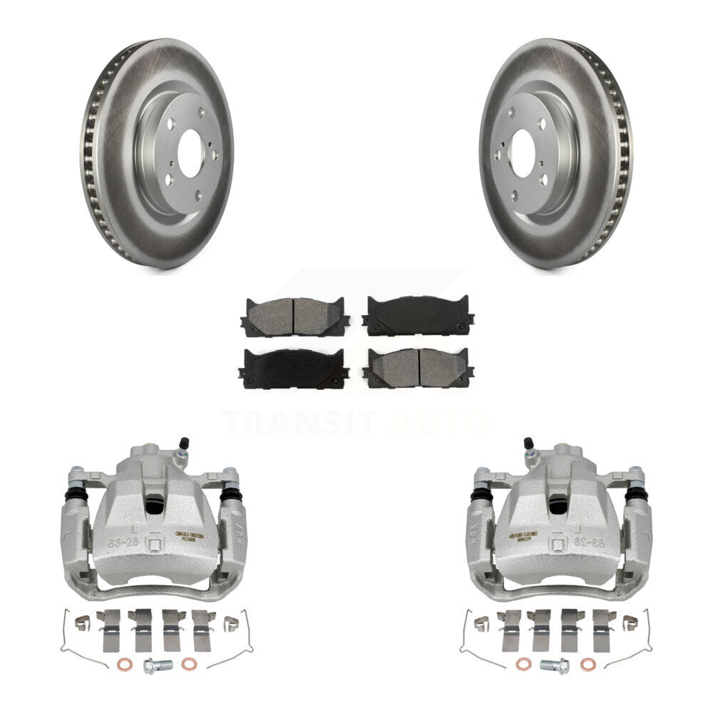 Transit Auto KCG-100683S Disc Brake Kit for 2007-2018 Lexus ES300h, Toyota Avalon, Toyota Camry & more - Front product image