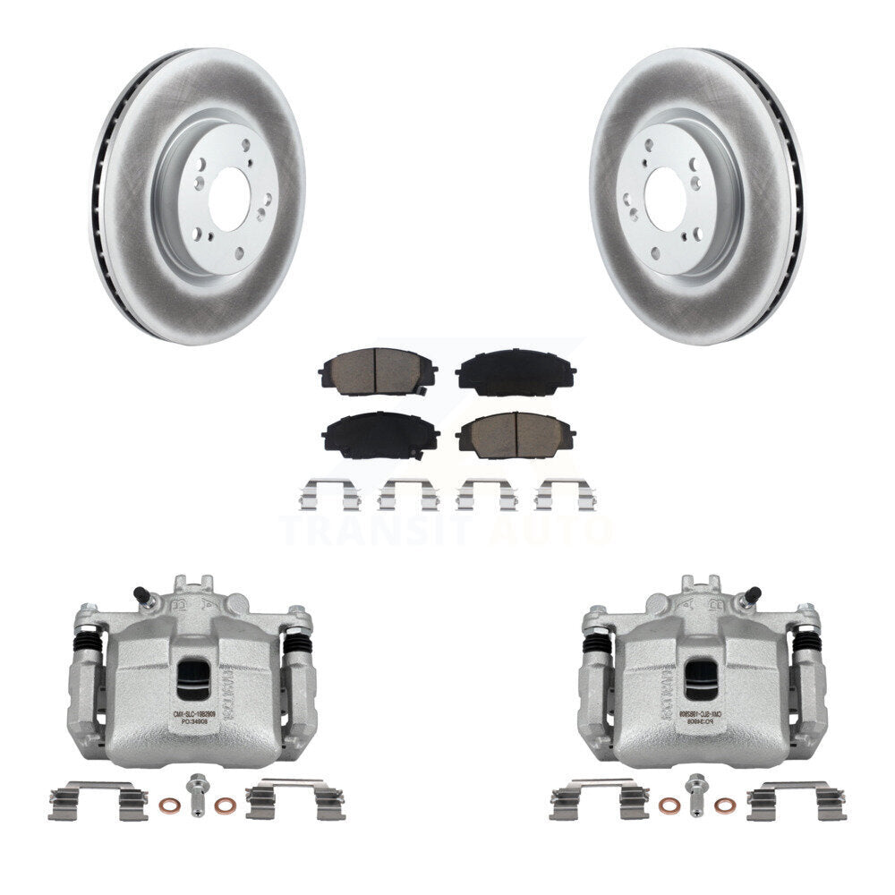 Transit Auto KCG-100684C Disc Brake Kit for 2002-2006 Acura RSX - Front product image