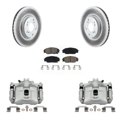 Transit Auto KCG-100684C Disc Brake Kit for 2002-2006 Acura RSX - Front product image