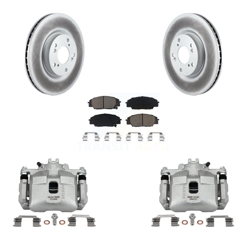 Transit Auto KCG-100684C Disc Brake Kit for 2002-2006 Acura RSX - Front product image