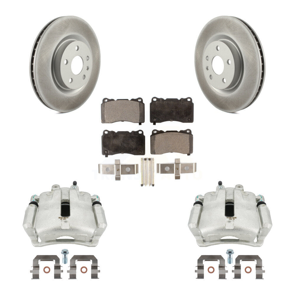Transit Auto KCG-100684P Disc Brake Kit for 2014-2017 Buick Regal - Front product image