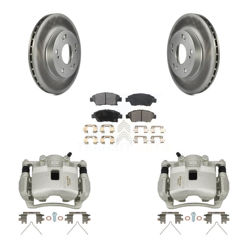 Transit Auto KCG-100684T Disc Brake Kit for 2006-2011 Honda Civic - Front product image