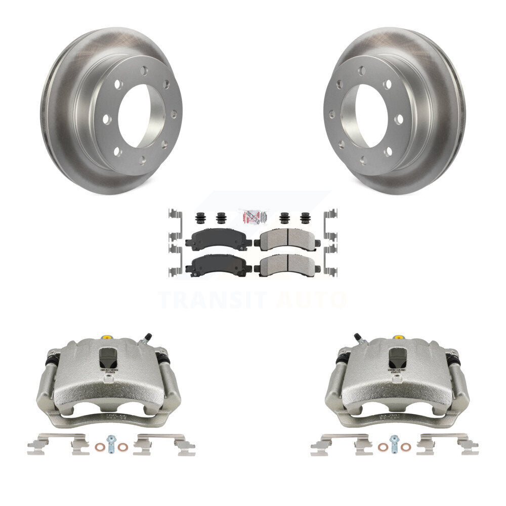 Transit Auto KCG-100685N Disc Brake Kit for 2005-2020 GMC Savana 2500, Chevrolet Express 2500, Chevrolet Express 3500 & more - Rear product image