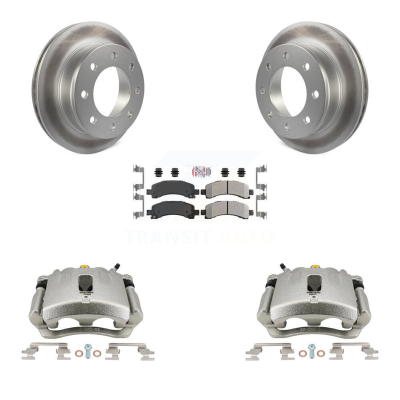 Transit Auto KCG-100685N Disc Brake Kit for 2005-2020 GMC Savana 2500, Chevrolet Express 2500, Chevrolet Express 3500 & more - Rear product image