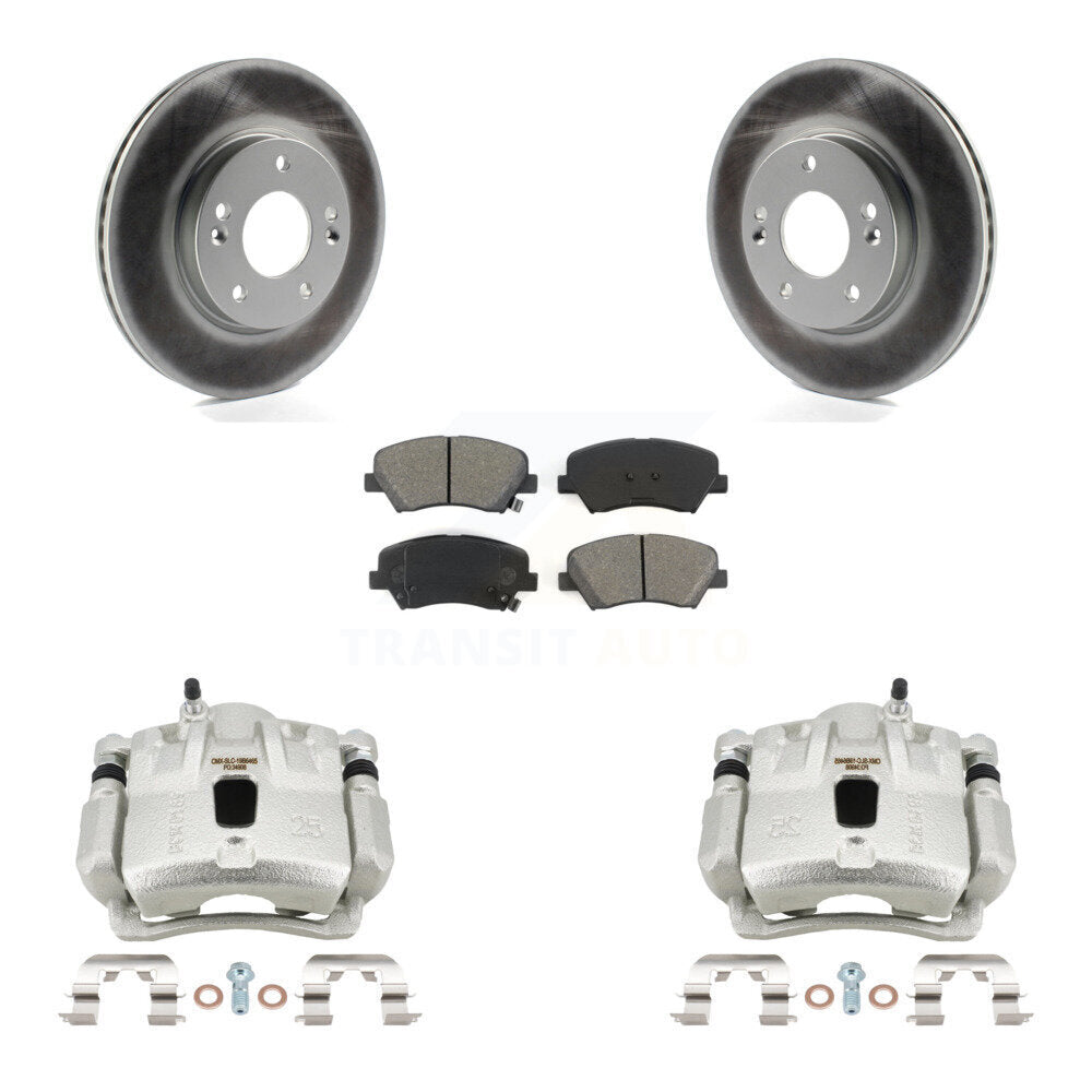 Transit Auto KCG-100685S Disc Brake Kit for 2011-2012 Hyundai Elantra - Front product image