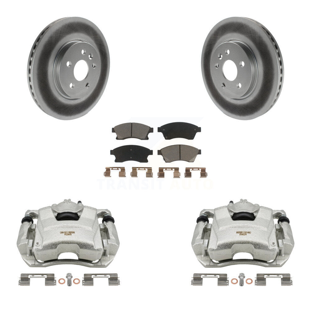 Transit Auto KCG-100686C Disc Brake Kit for 2013-2014 Chevrolet Sonic - Front product image