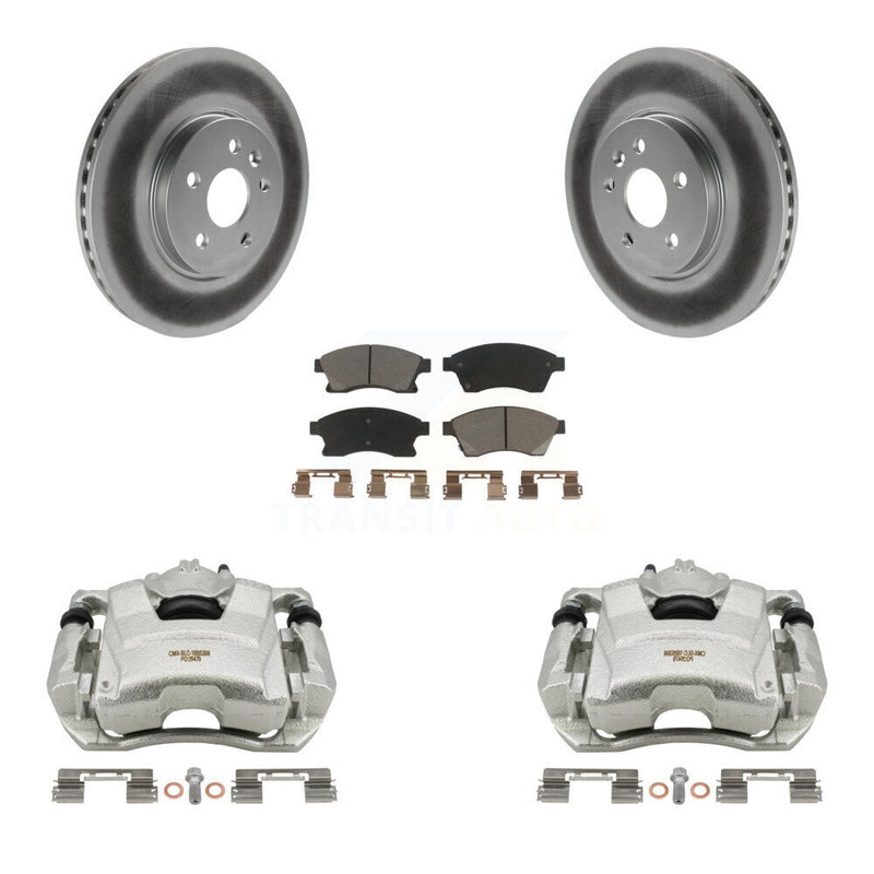 Transit Auto KCG-100686C Disc Brake Kit for 2013-2014 Chevrolet Sonic - Front product image