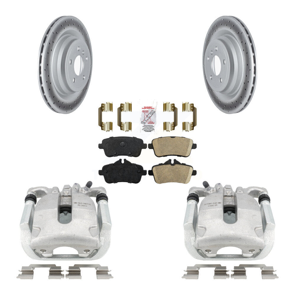 Transit Auto KCG-100686N Disc Brake Kit for 2014-2015 Mercedes-Benz ML350 - Rear product image