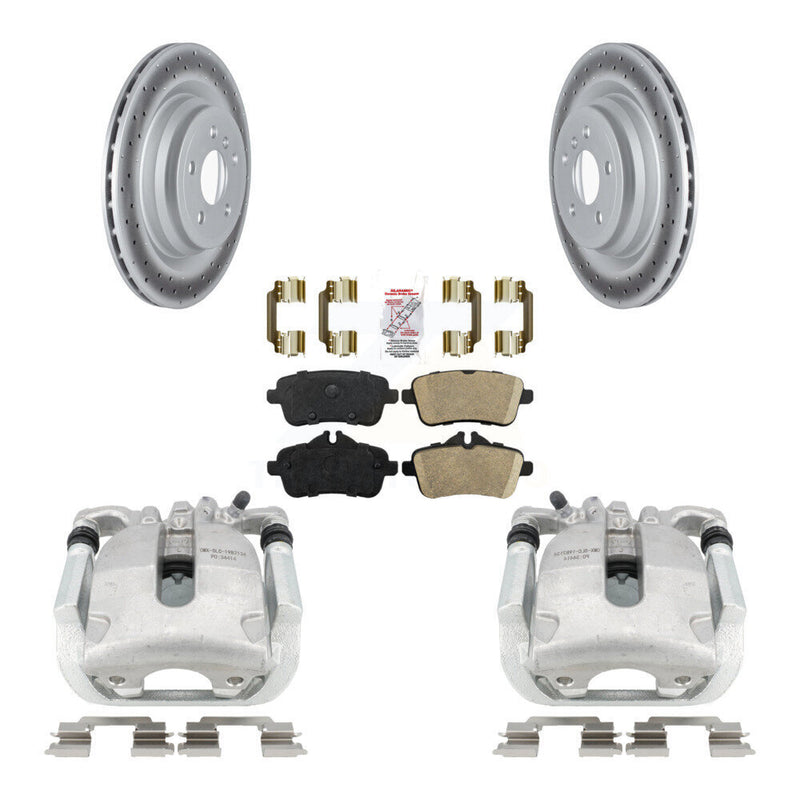 Transit Auto KCG-100686N Disc Brake Kit for 2014-2015 Mercedes-Benz ML350 - Rear product image