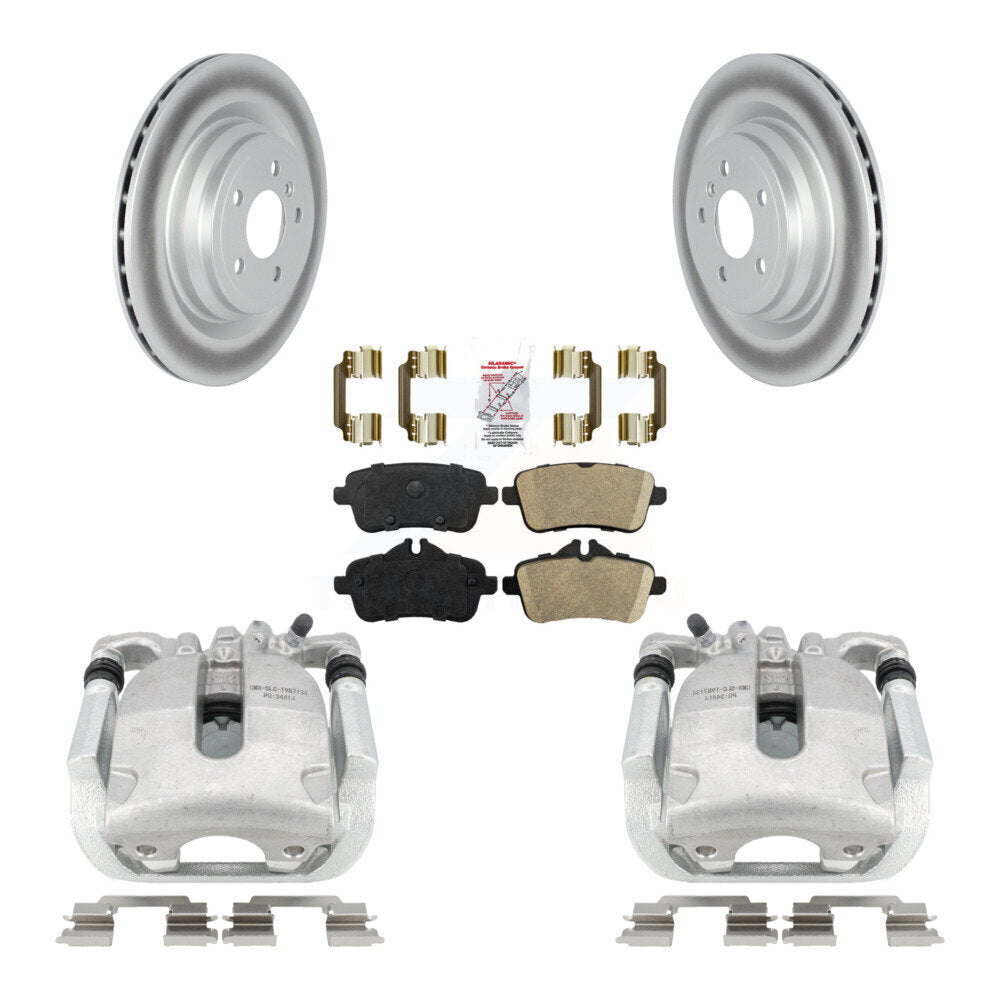 Transit Auto KCG-100687N Disc Brake Kit for 2014-2015 Mercedes-Benz ML350 - Rear product image