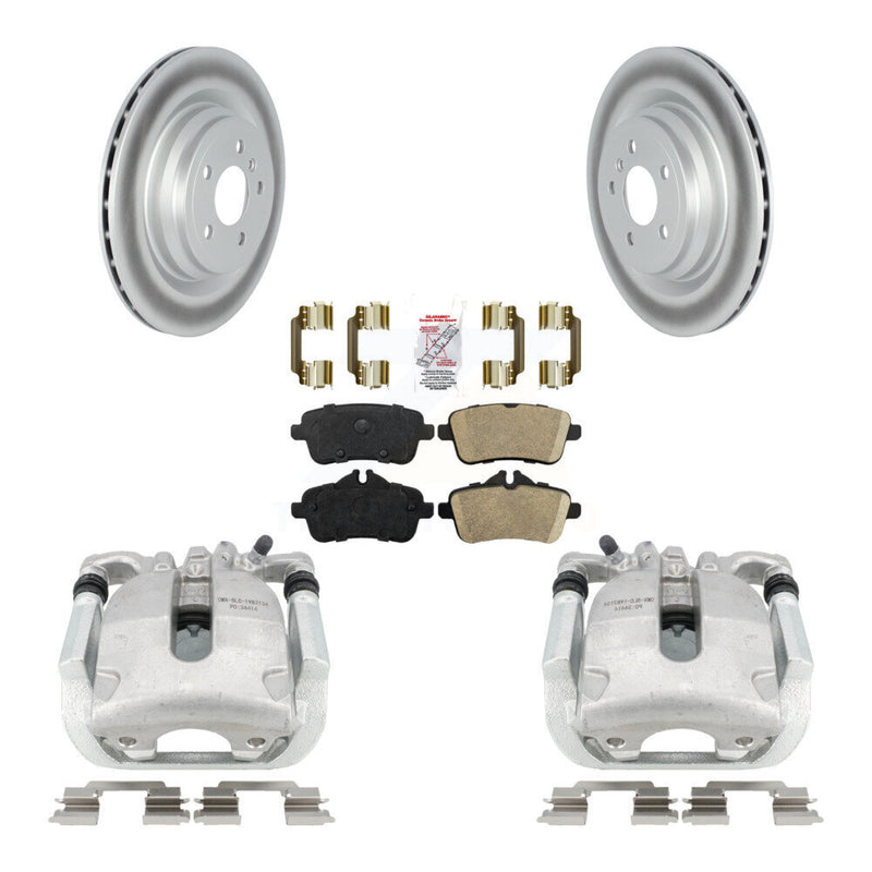 Transit Auto KCG-100687N Disc Brake Kit for 2014-2015 Mercedes-Benz ML350 - Rear product image