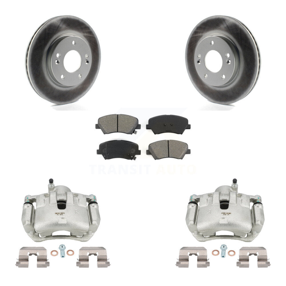 Transit Auto KCG-100687S Disc Brake Kit for 2012 Hyundai Veloster - Front product image