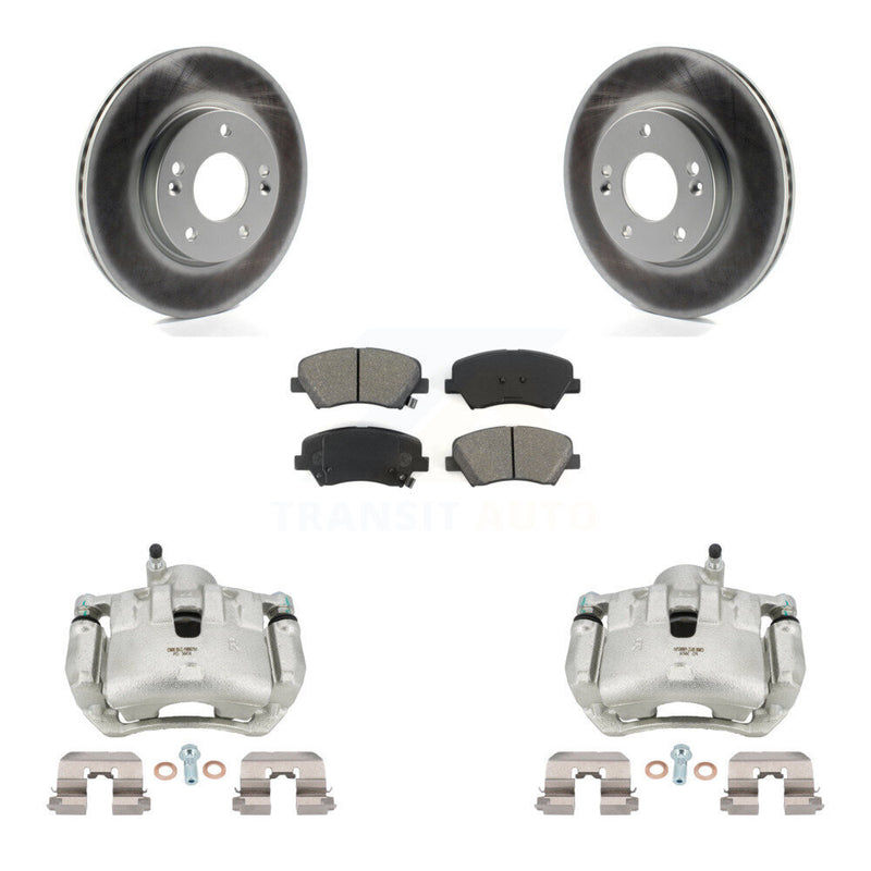 Transit Auto KCG-100687S Disc Brake Kit for 2012 Hyundai Veloster - Front product image
