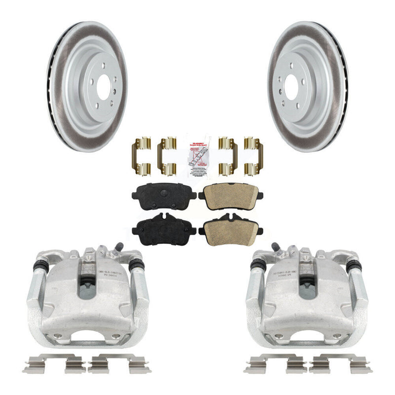 Transit Auto KCG-100688N Disc Brake Kit for 2014-2019 Mercedes-Benz GLS550, Mercedes-Benz GL450, Mercedes-Benz GL550 & more - Rear product image