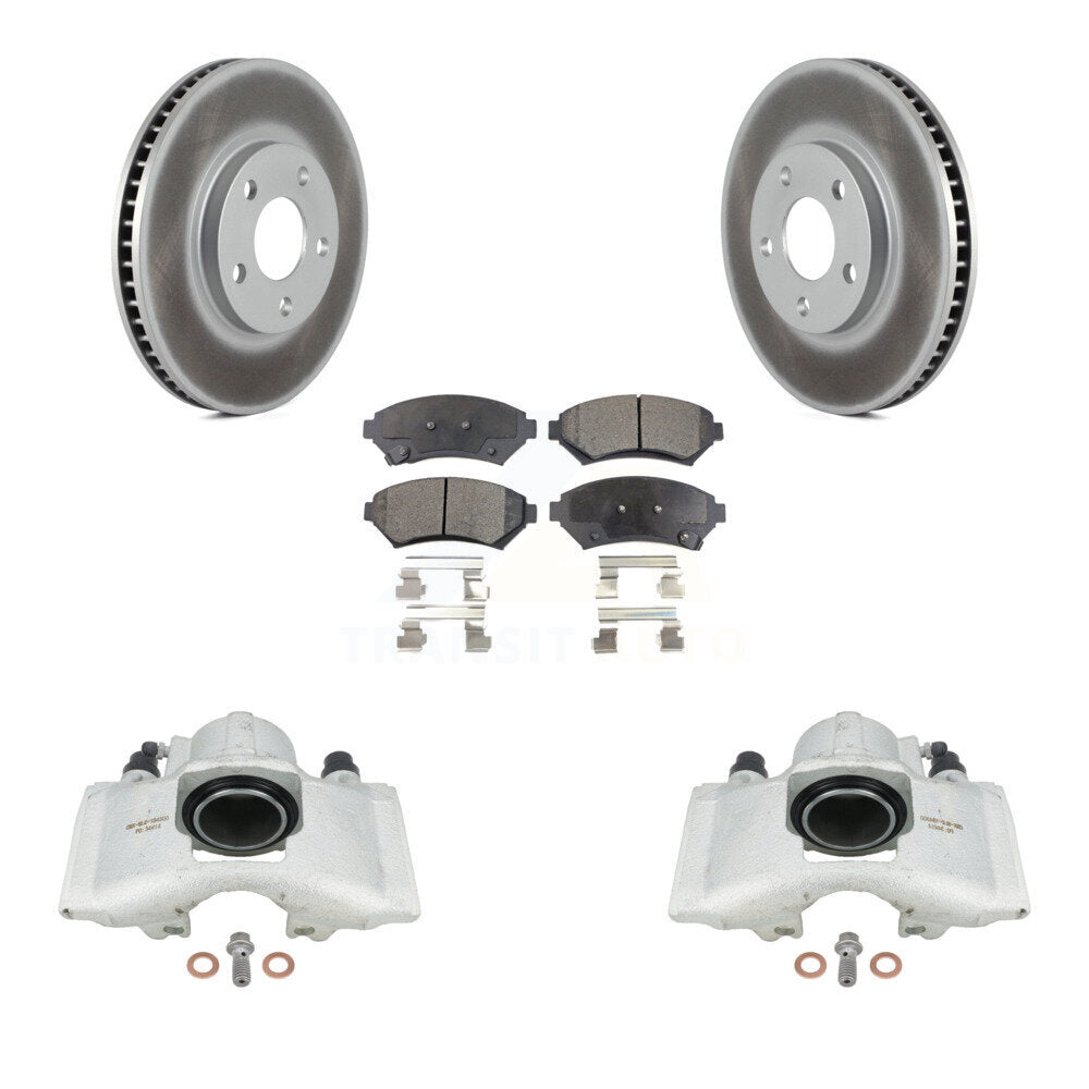 Transit Auto KCG-100688P Disc Brake Kit for 1997-1999 Cadillac DeVille - Front product image