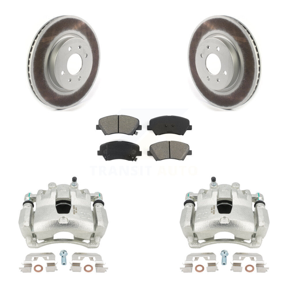 Transit Auto KCG-100688S Disc Brake Kit for 2017 Kia Rio - Front product image