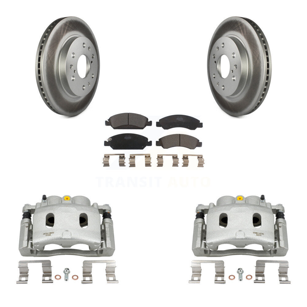 Transit Auto KCG-100688T Disc Brake Kit for 2005-2008 Cadillac Escalade, Cadillac Escalade ESV, Cadillac Escalade EXT & more - Front product image