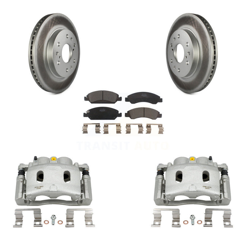 Transit Auto KCG-100688T Disc Brake Kit for 2005-2008 Cadillac Escalade, Cadillac Escalade ESV, Cadillac Escalade EXT & more - Front product image