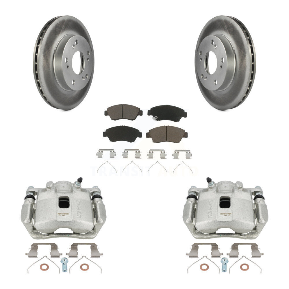 Transit Auto KCG-100690C Disc Brake Kit for 2011-2015 Honda CR-Z - Front product image