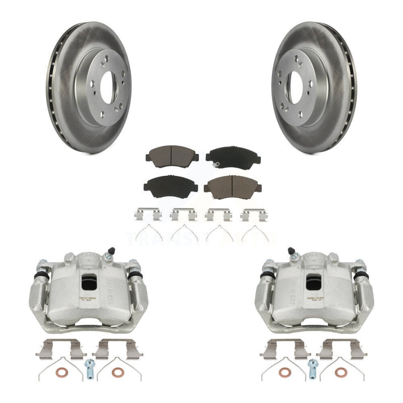 Transit Auto KCG-100690C Disc Brake Kit for 2011-2015 Honda CR-Z - Front product image