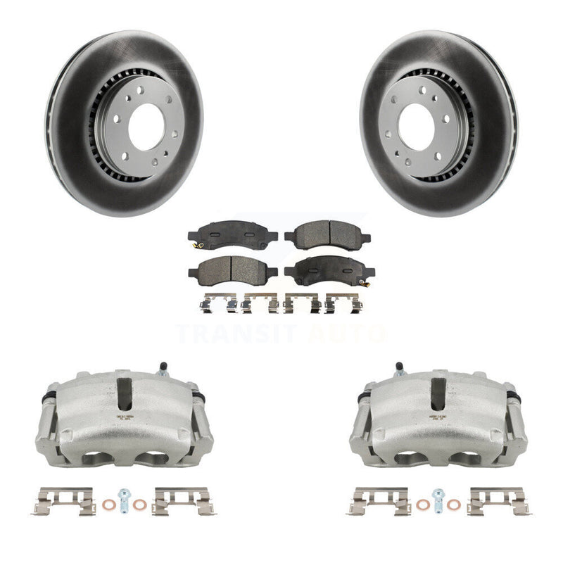 Transit Auto KCG-100691P Disc Brake Kit for 2006-2009 GMC Envoy, Saab 9-7x, Buick Rainier & more - Front product image