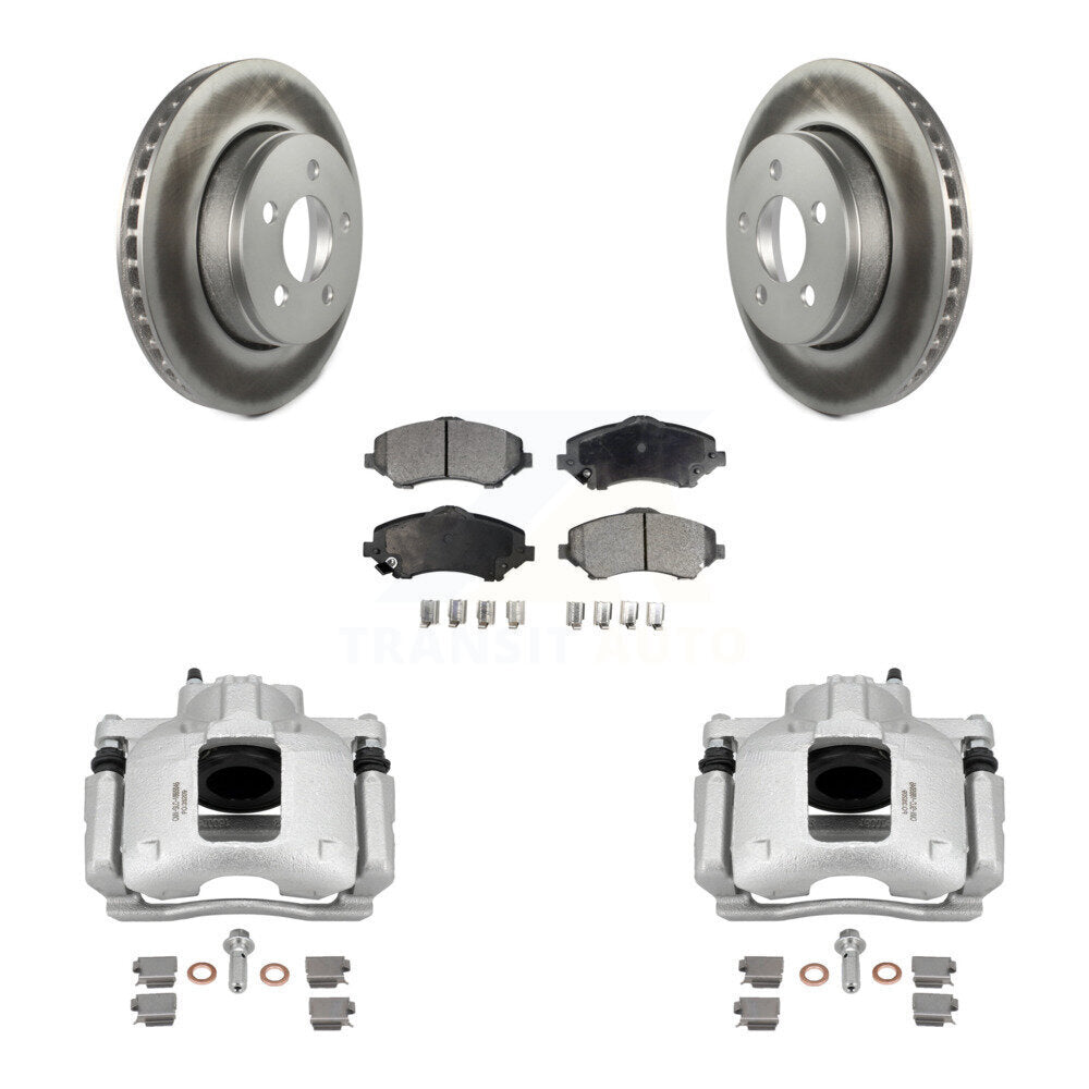 Transit Auto KCG-100691T Disc Brake Kit for 2007-2011 Dodge Nitro - Front product image