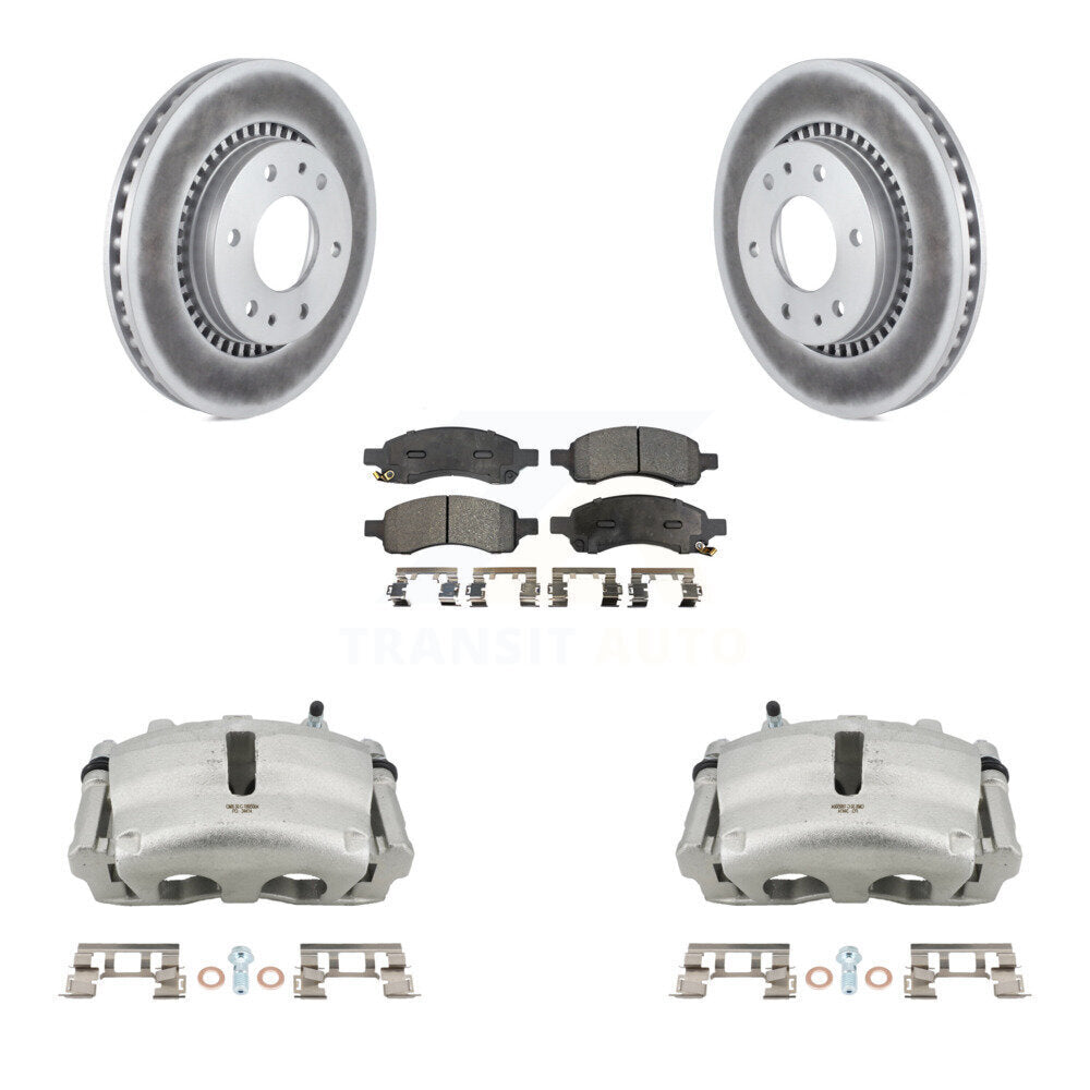 Transit Auto KCG-100692P Disc Brake Kit for 2006-2009 GMC Envoy, Isuzu Ascender, Buick Rainier & more - Front product image