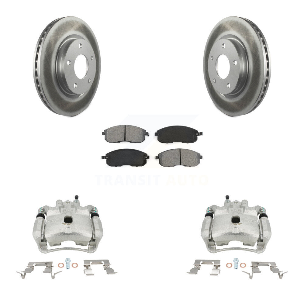 Transit Auto KCG-100693S Disc Brake Kit for 2013-2019 Nissan Sentra - Front product image