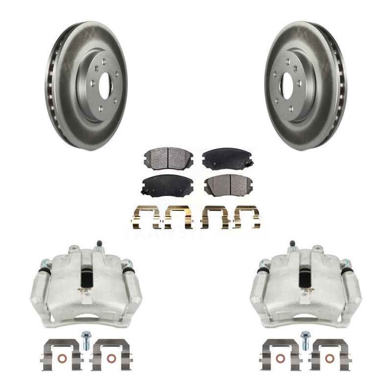 Transit Auto KCG-100693T Disc Brake Kit for 2011-2017 Chevrolet Malibu Limited, Buick LaCrosse, Buick Regal - Front product image