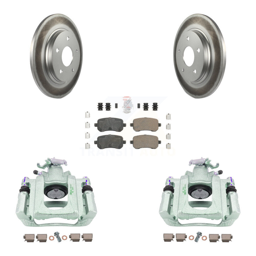 Transit Auto KCG-100694N Disc Brake Kit for 2008-2012 Ram C/V, Volkswagen Routan, Chrysler Town & Country & more - Rear product image