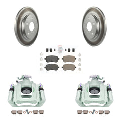 Transit Auto KCG-100694N Disc Brake Kit for 2008-2012 Ram C/V, Volkswagen Routan, Chrysler Town & Country & more - Rear product image