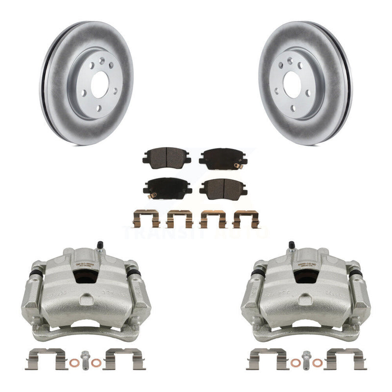 Transit Auto KCG-100694P Disc Brake Kit for 2016-2020 Chevrolet Bolt EV, Chevrolet Cruze, Chevrolet Volt - Front product image