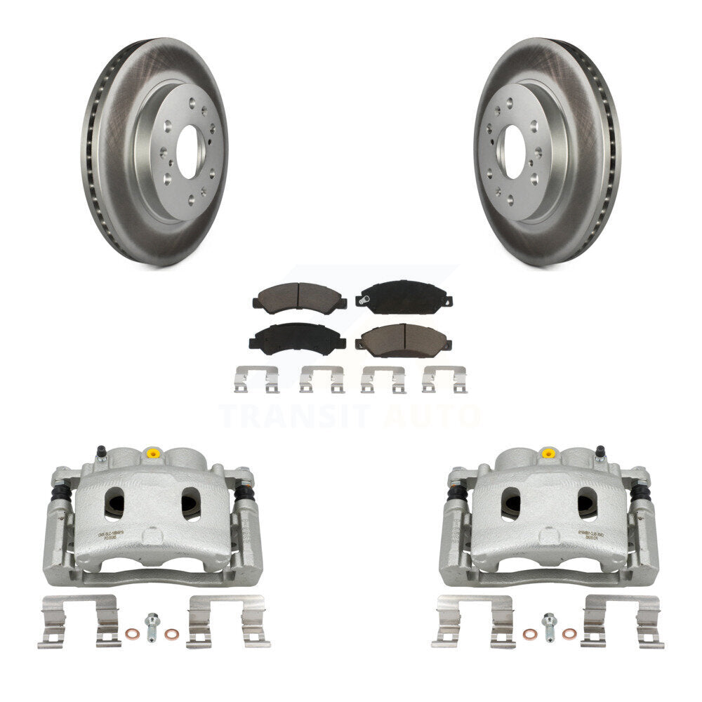 Transit Auto KCG-100695C Disc Brake Kit for 2007 Cadillac Escalade, Cadillac Escalade ESV, Cadillac Escalade EXT & more - Front product image