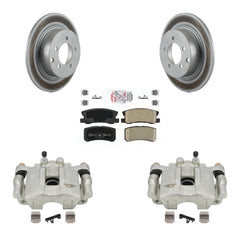Transit Auto KCG-100696N Disc Brake Kit for 2007-2017 Jeep Compass, Mitsubishi Lancer, Mitsubishi Outlander & more - Rear product image