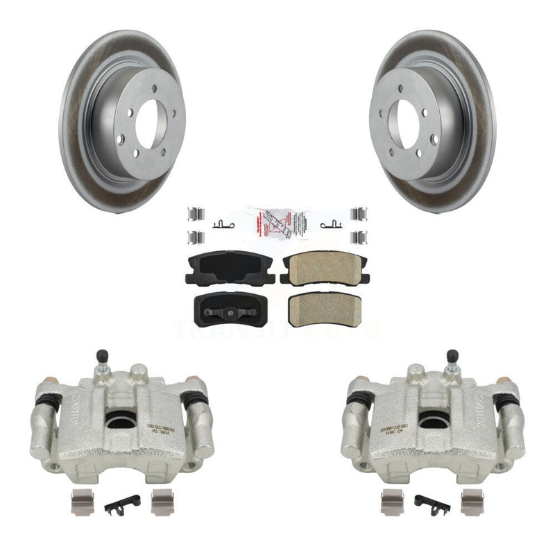 Transit Auto KCG-100696N Disc Brake Kit for 2007-2017 Jeep Compass, Mitsubishi Lancer, Mitsubishi Outlander & more - Rear product image
