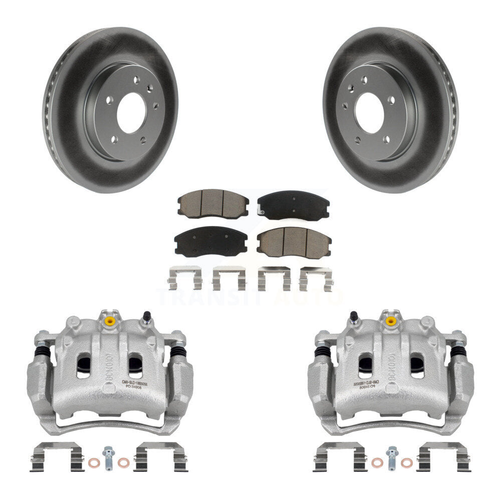 Transit Auto KCG-100697C Disc Brake Kit for 2007-2015 Chevrolet Captiva Sport, Saturn Vue, Chevrolet Equinox & more - Front product image