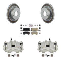 Transit Auto KCG-100697N Disc Brake Kit for 2007-2017 Jeep Compass, Mitsubishi Lancer, Mitsubishi Outlander & more - Rear product image