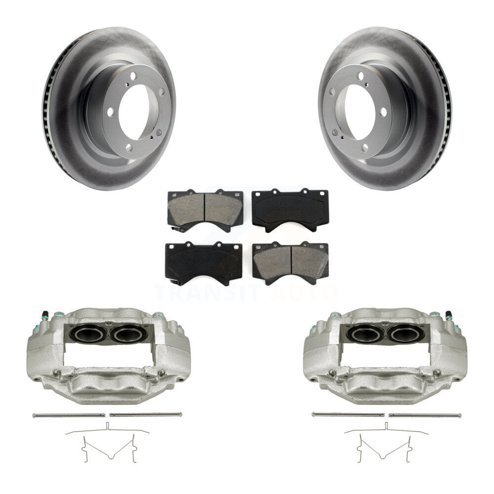 Transit Auto KCG-100697S Disc Brake Kit for 2007-2016 Toyota Sequoia, Toyota Tundra - Front product image