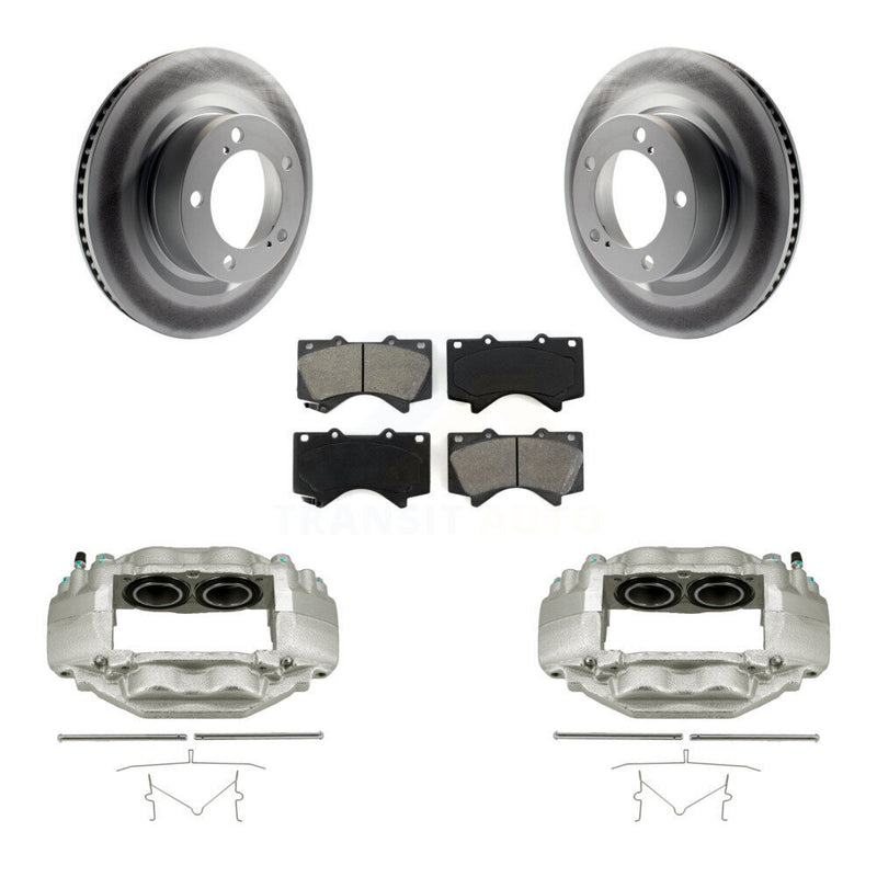 Transit Auto KCG-100697S Disc Brake Kit for 2007-2016 Toyota Sequoia, Toyota Tundra - Front product image