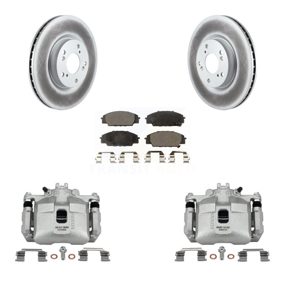 Transit Auto KCG-100697T Disc Brake Kit for 2002-2006 Acura RSX - Front product image
