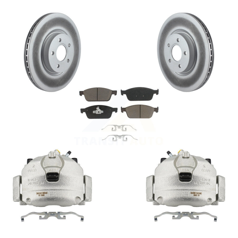 Transit Auto KCG-100698C Disc Brake Kit for 2013-2018 Ford Focus - Front product image