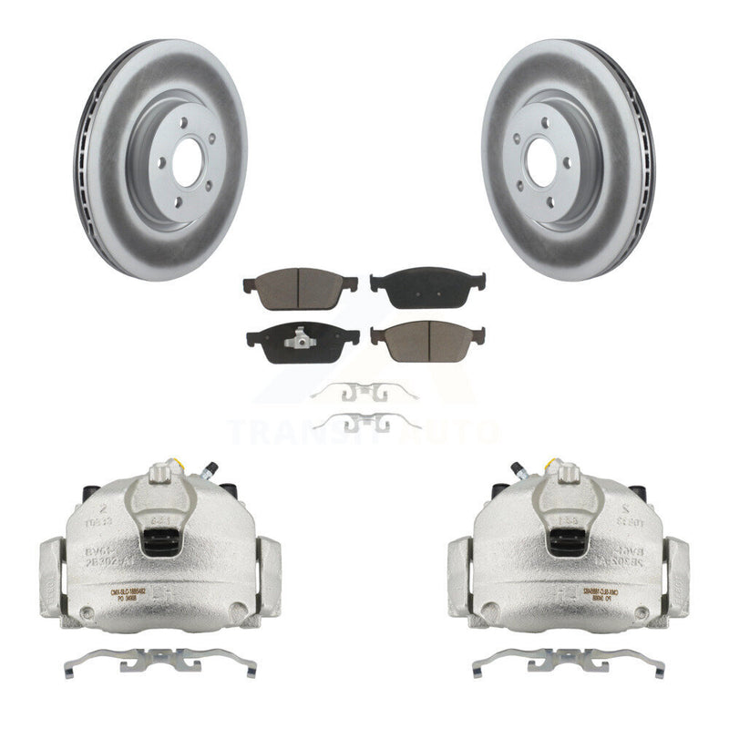 Transit Auto KCG-100698C Disc Brake Kit for 2013-2018 Ford Focus - Front product image