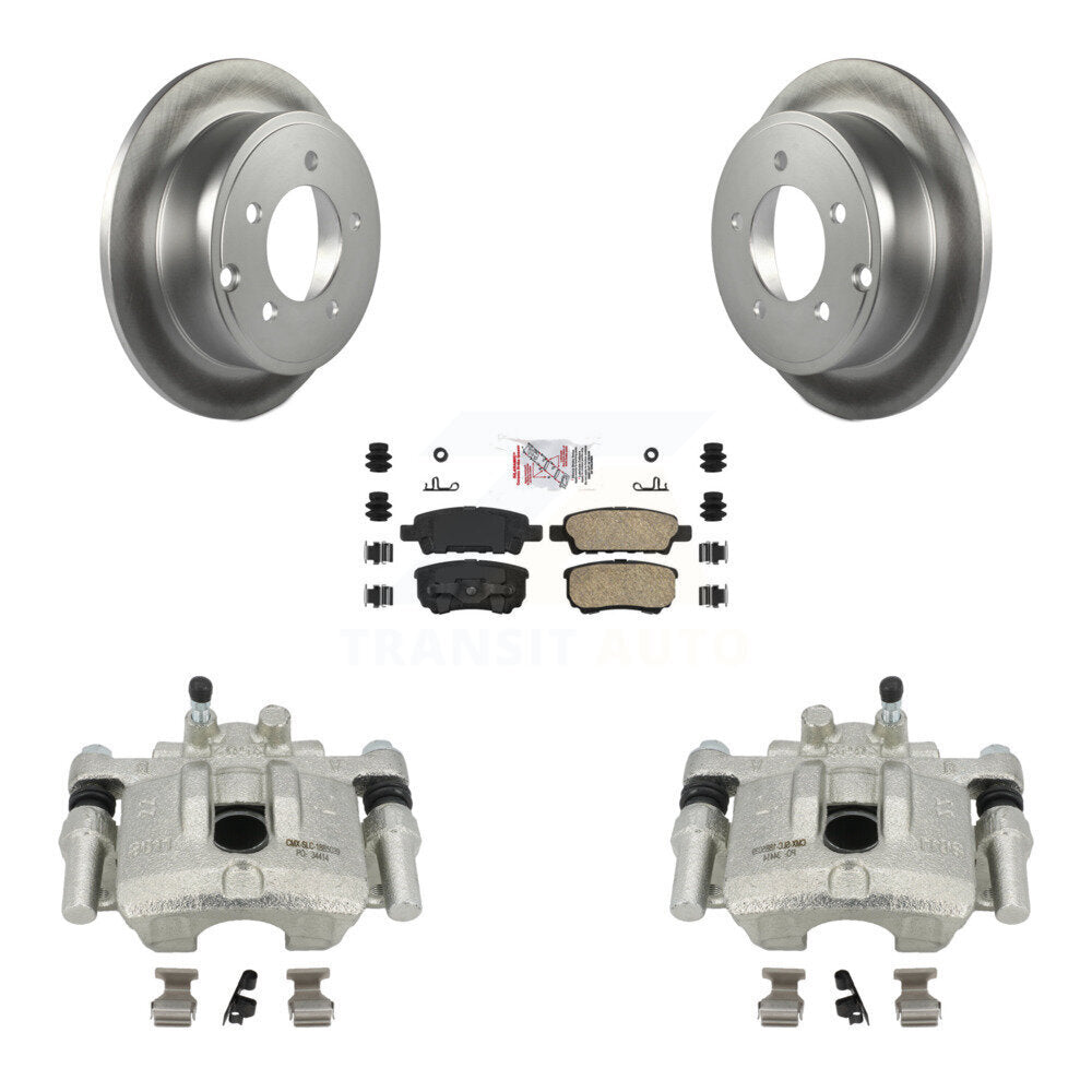 Transit Auto KCG-100698N Disc Brake Kit for 2007-2017 Jeep Compass, Mitsubishi Lancer, Chrysler 200 & more - Rear product image