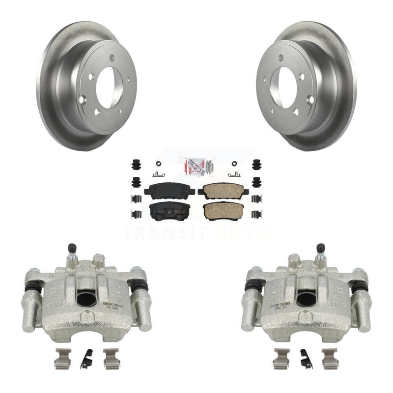 Transit Auto KCG-100698N Disc Brake Kit for 2007-2017 Jeep Compass, Mitsubishi Lancer, Chrysler 200 & more - Rear product image