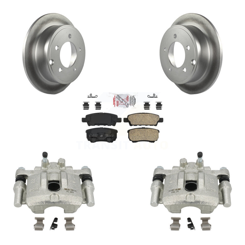 Transit Auto KCG-100699N Disc Brake Kit for 2007-2017 Jeep Compass, Mitsubishi Lancer, Chrysler 200 & more - Rear product image