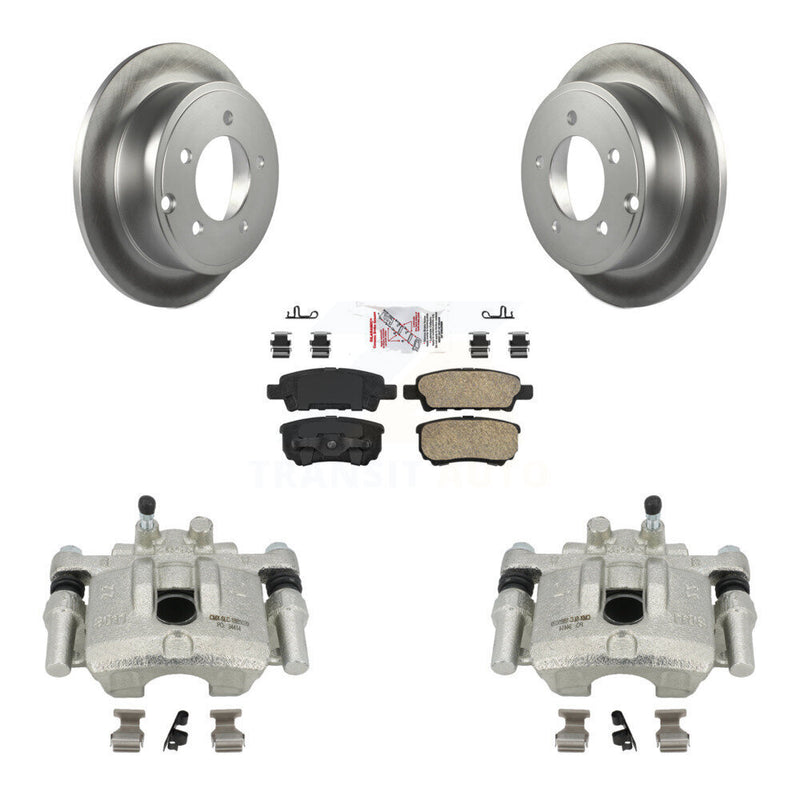 Transit Auto KCG-100699N Disc Brake Kit for 2007-2017 Jeep Compass, Mitsubishi Lancer, Chrysler 200 & more - Rear product image